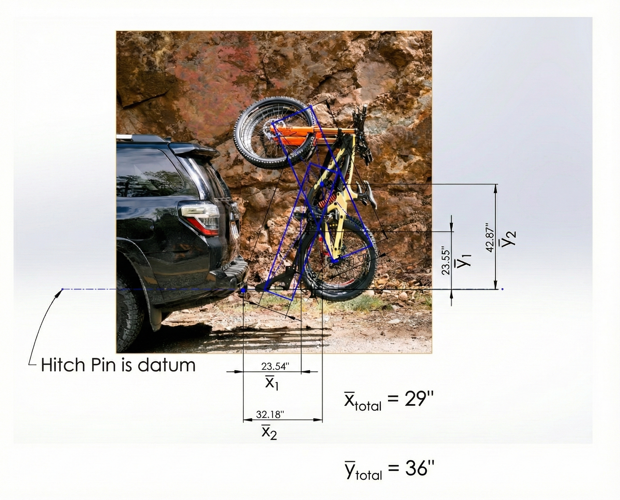 Torsion-Optimized High-Clearance Hitch
