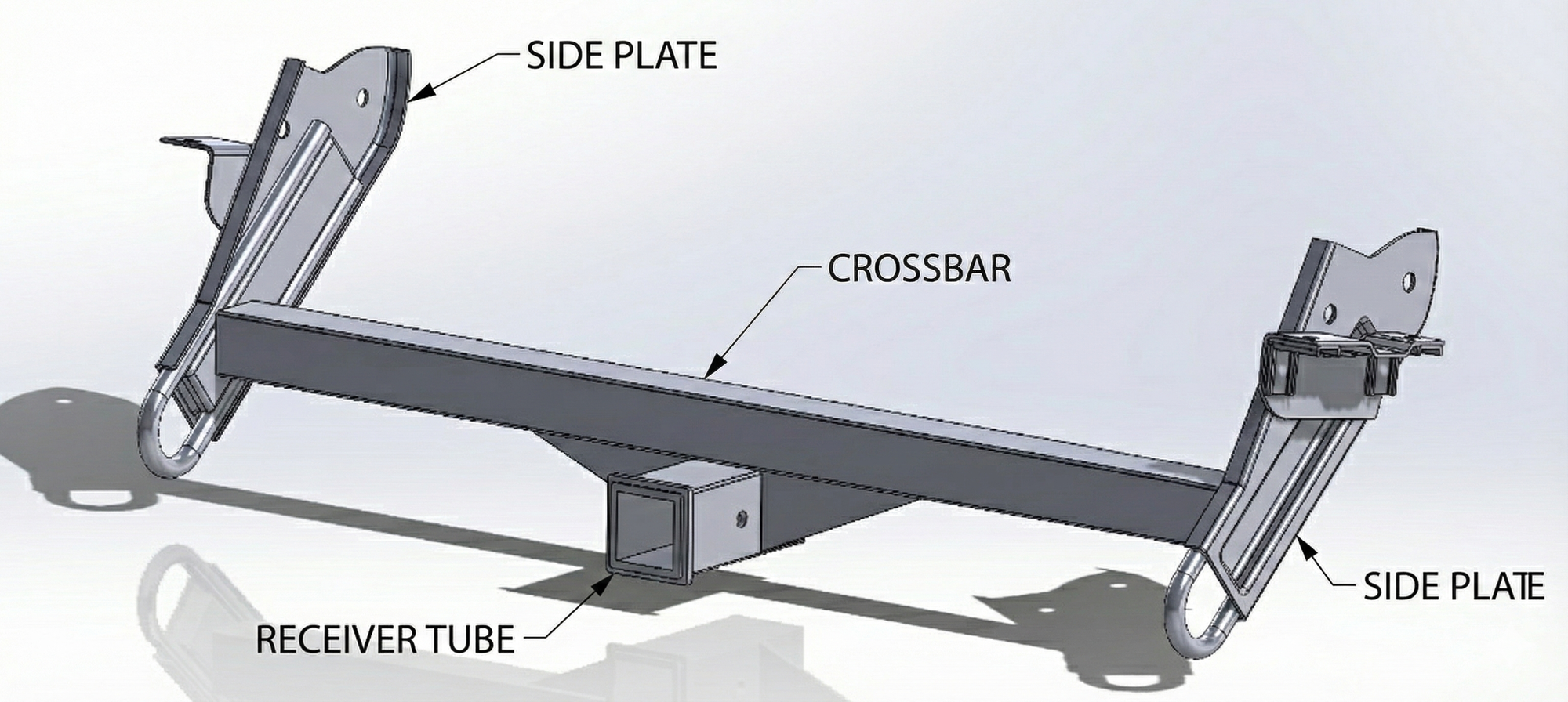 Torsion-Optimized High-Clearance Hitch