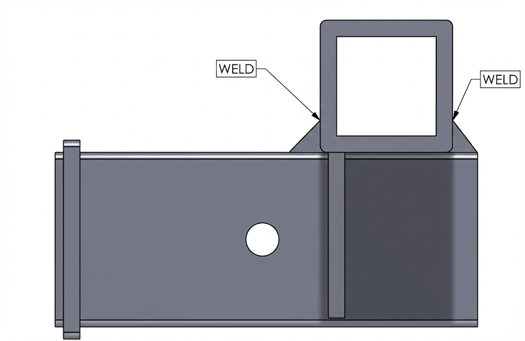 Torsion-Optimized High-Clearance Hitch