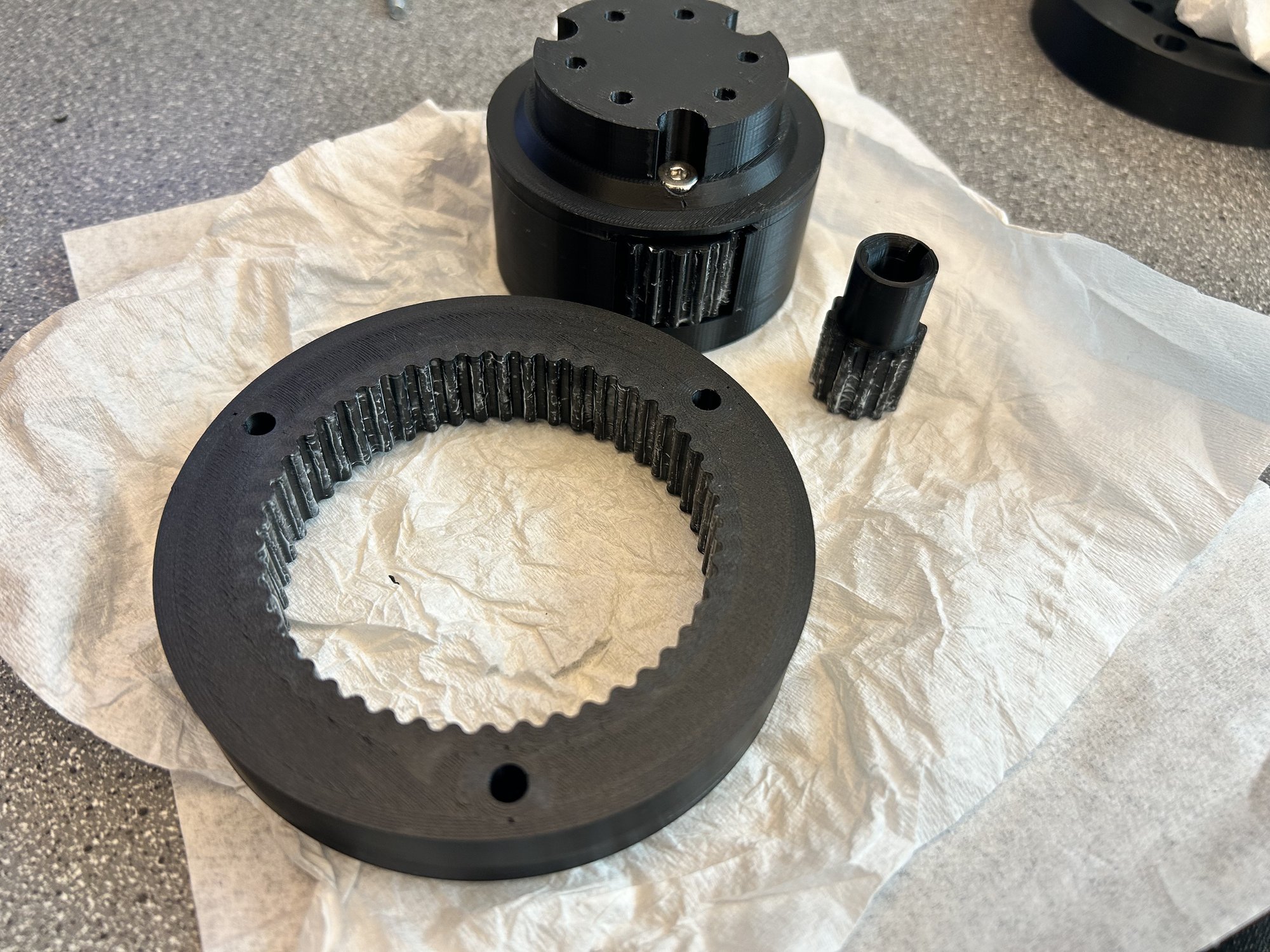 Rev 01 gears greased